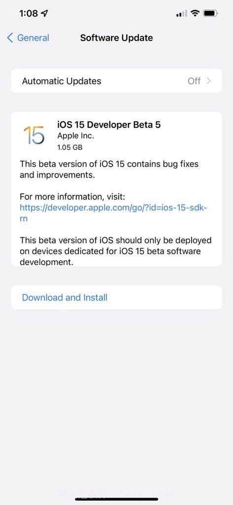 ios15beta5描述文件截图3