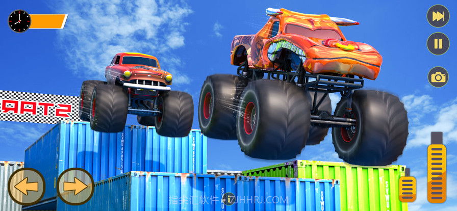 怪物卡车泥越野游戏截图1