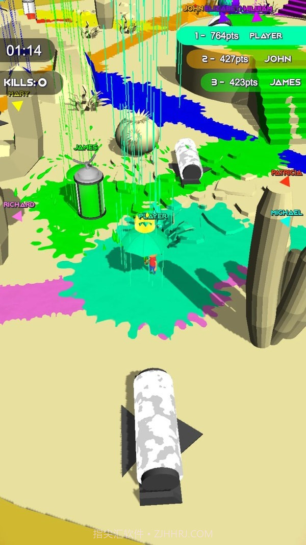 染色雨伞大乱斗截图2