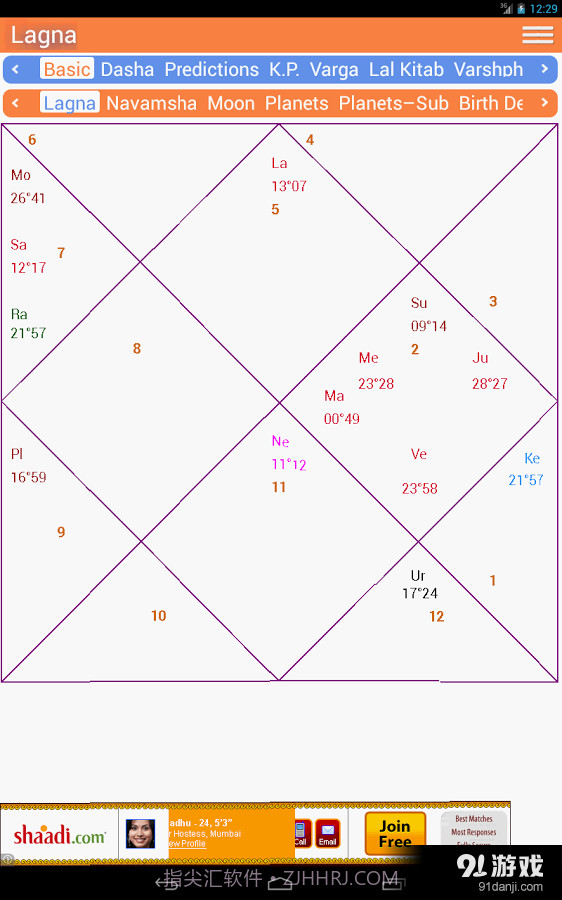 AstroSage Kundli截图1