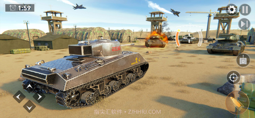 战争的坦克世界战斗截图3