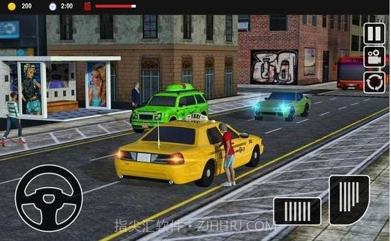 疯狂出租车驾驶模拟截图3 疯狂出租车驾驶模拟截图3