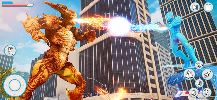 冰超级英雄犯罪城市游戏截图5