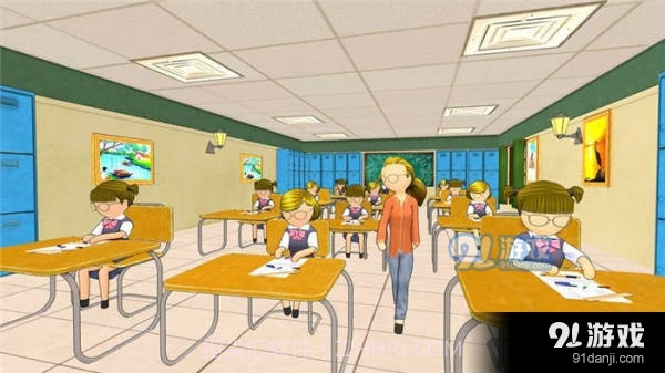 火柴人高中女子学校模拟器截图2 火柴人高中女子学校模拟器截图2