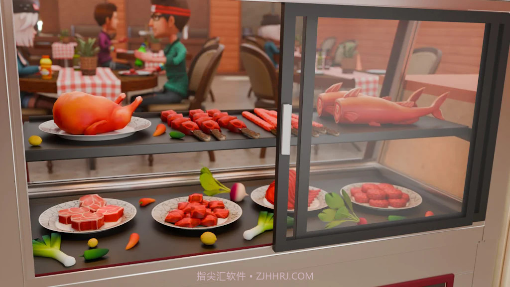 烤肉串的厨师截图1