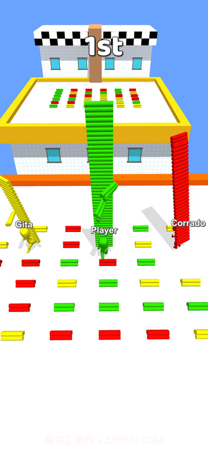 屋顶跑跑争夺战截图5