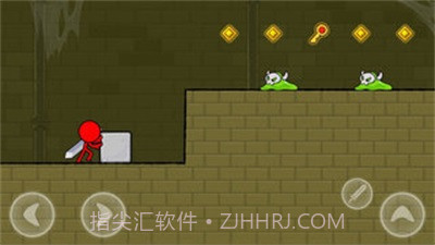 红色火柴人的冒险截图1 红色火柴人的冒险截图1