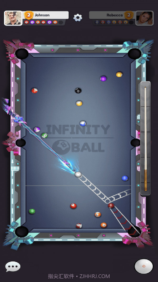 台球模拟器截图1 台球模拟器截图1