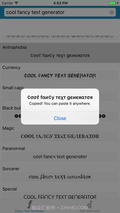 Cool Fonts(炫酷字体)截图2
