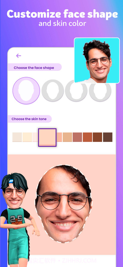 有趣的面部视频截图5 有趣的面部视频截图5