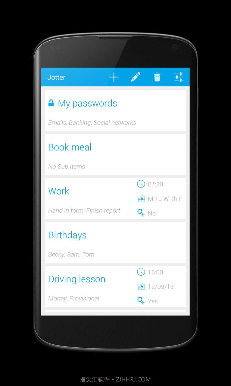 Jotter 记事本截图1