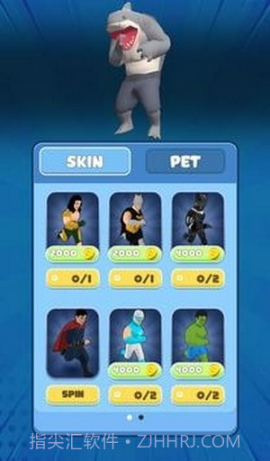 超级英雄桥跑比赛3D截图4