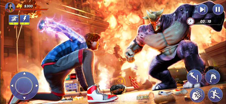 飞行绳索超级英雄战斗机2个截图2 飞行绳索超级英雄战斗机2个截图2