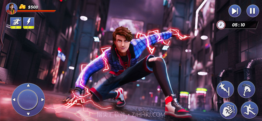 飞行绳索超级英雄战斗机2个截图1 飞行绳索超级英雄战斗机2个截图1