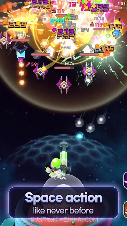 太空飞机大作战截图2 太空飞机大作战截图2