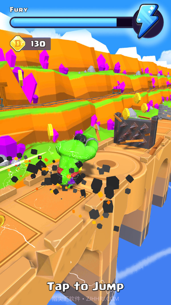 绿巨人奔跑粉碎截图3 绿巨人奔跑粉碎截图3