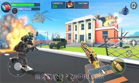 疯狂模拟吃鸡截图1 疯狂模拟吃鸡截图1