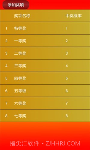 幸运抽奖系统截图1