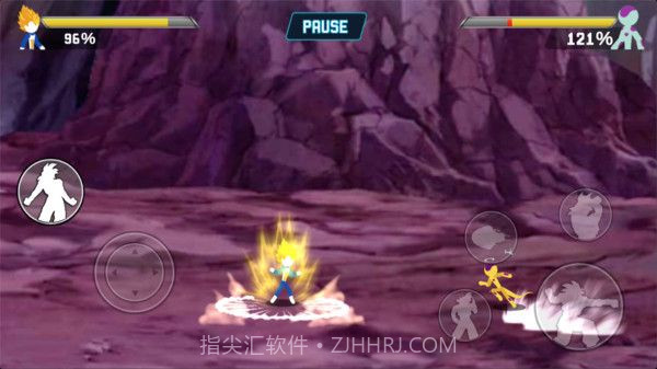 火柴人龙珠战士之战截图1