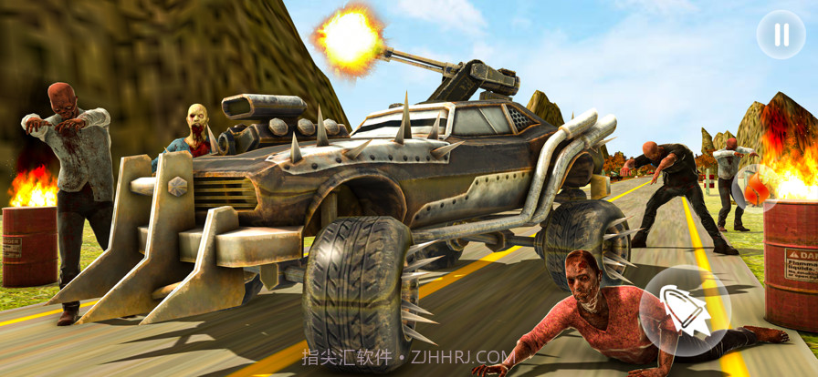 僵尸公路狩猎死亡之路截图5
