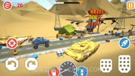 僵尸粉碎驾驶截图4