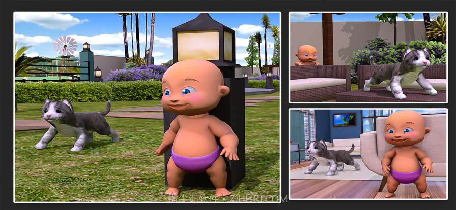 农场猫模拟器可爱的小猫截图1 农场猫模拟器可爱的小猫截图1