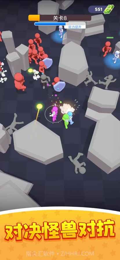 霓虹枪手动作休闲射击2048截图5 霓虹枪手动作休闲射击2048截图5