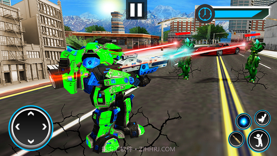 机器人改变射击战争截图1