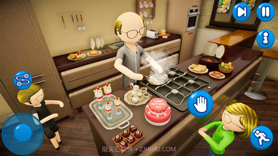 火柴人爸爸梦想的家庭生活截图1