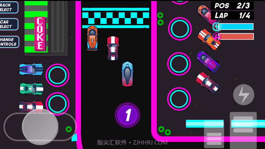 赛博朋克赛车截图1