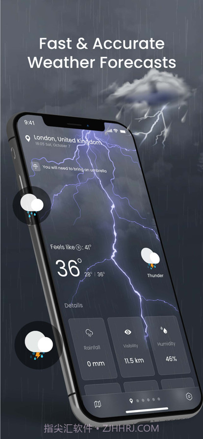 天气预报。截图1