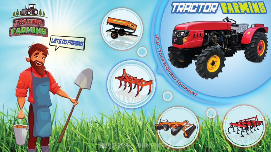 现代拖拉机耕作截图1 现代拖拉机耕作截图1
