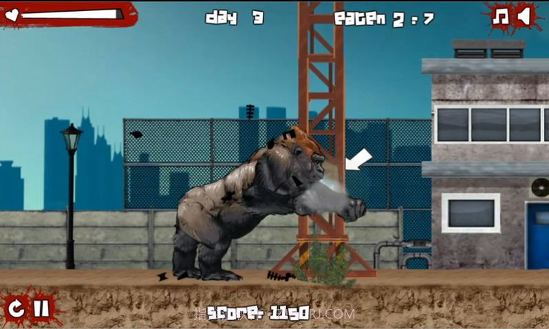 狂暴猩猩模拟器截图1 狂暴猩猩模拟器截图1