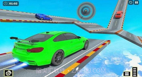 疯狂坡道汽车特技截图1