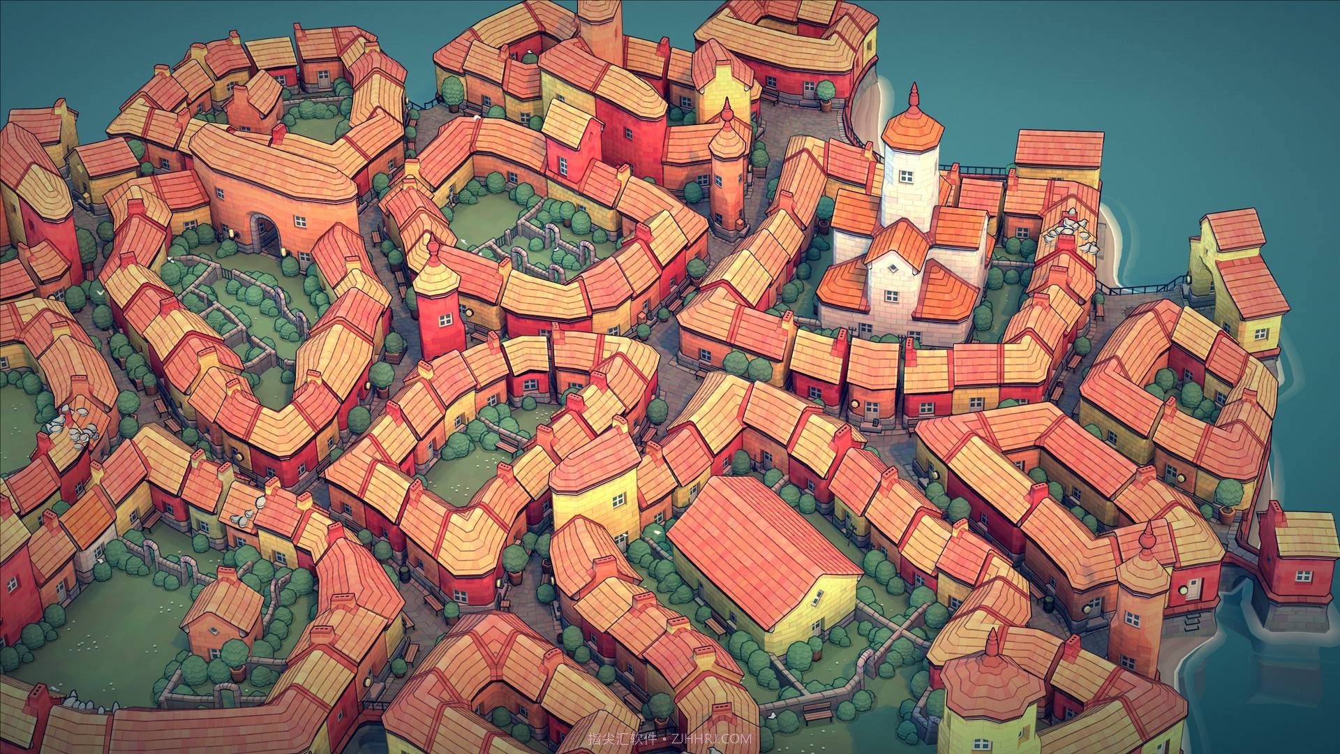 城镇叠叠乐Townscaper截图4