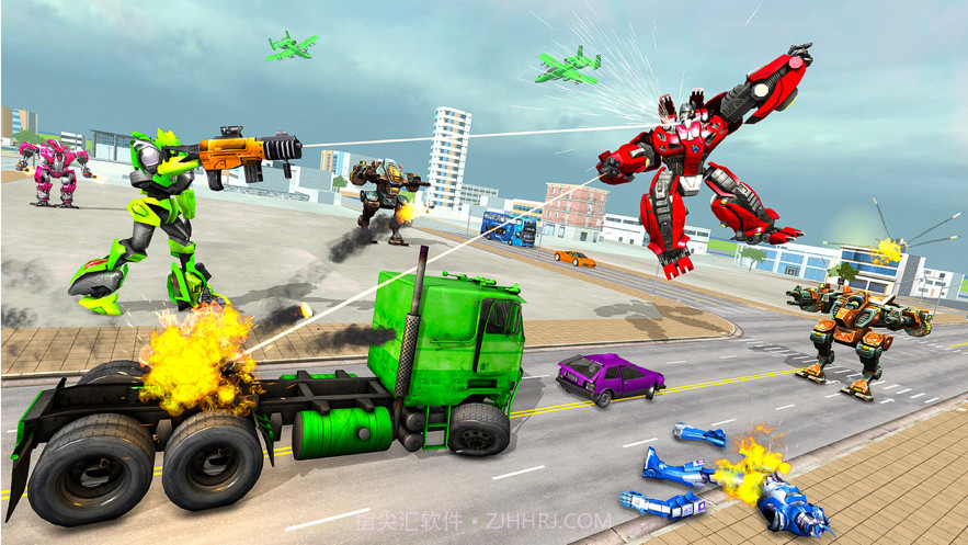 蜘蛛机器人英雄机甲竞技场截图2