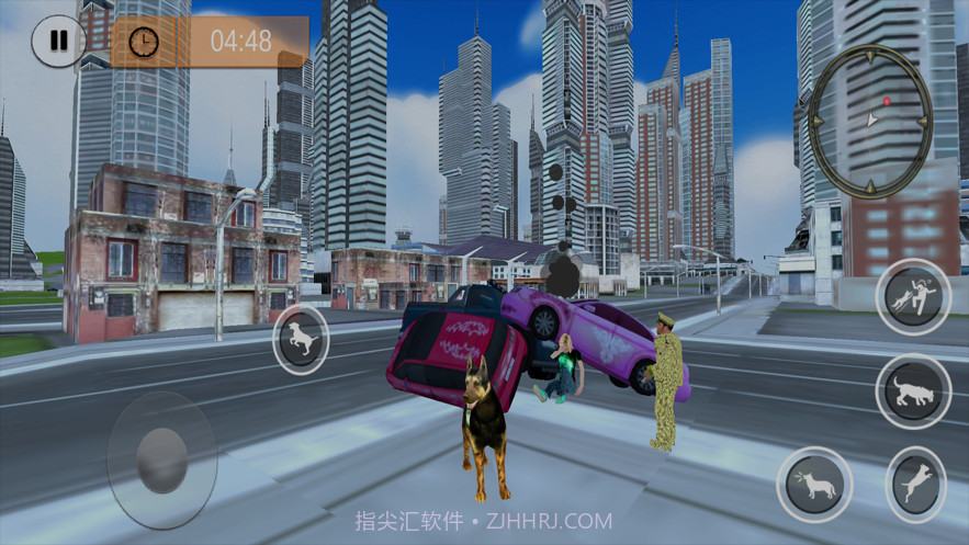 美国陆军军犬追逐截图3