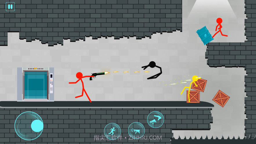 火柴人战斗：忍者战士截图2