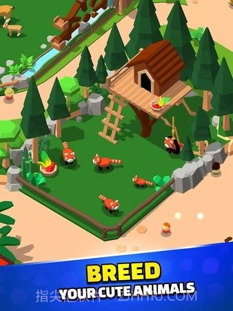 闲置动物园大亨3D截图2 闲置动物园大亨3D截图2