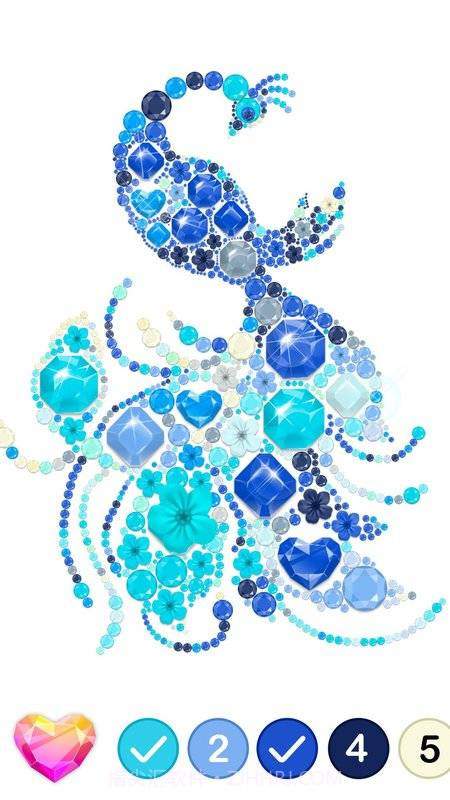 数字钻石画填色书截图2 数字钻石画填色书截图2