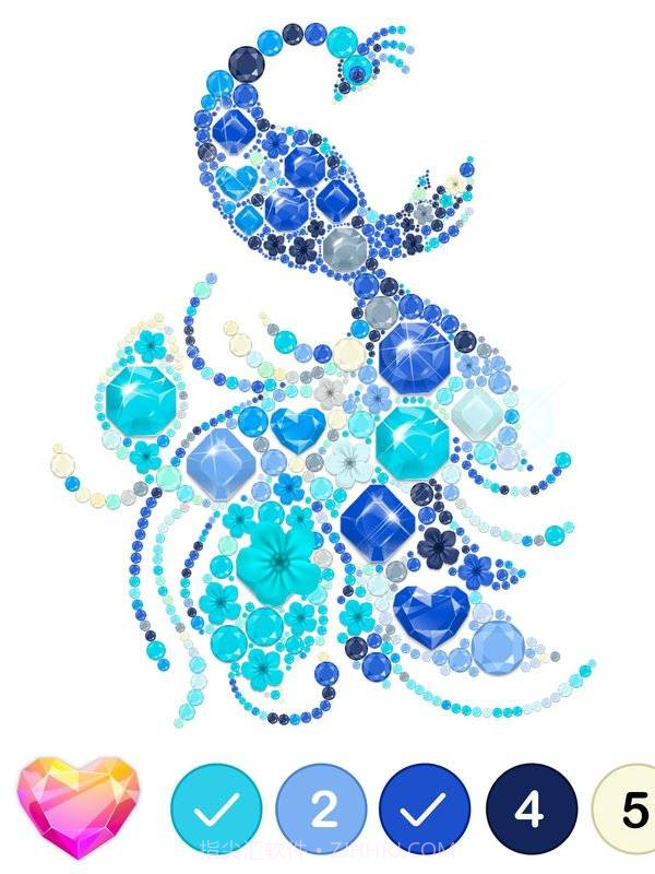 数字钻石画填色书截图5 数字钻石画填色书截图5