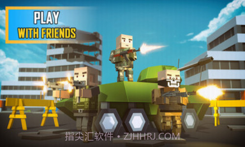 像素人3D吃鸡截图1