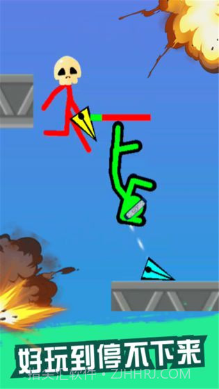 决战火柴人双人版截图1