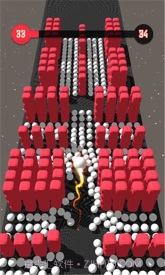 撞色球3D截图1 撞色球3D截图1