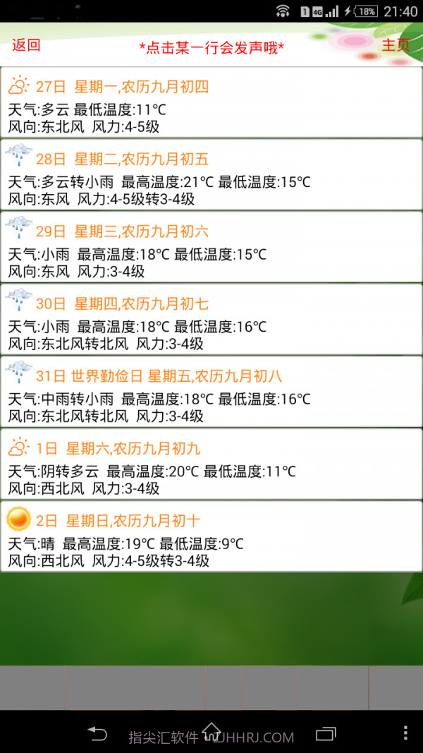 天气预报播报员截图3 天气预报播报员截图3