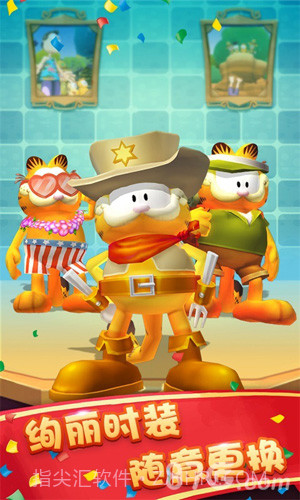 加菲猫酷跑-美国之旅截图2 加菲猫酷跑-美国之旅截图2