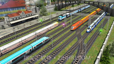 欧洲列车模拟器3D截图2 欧洲列车模拟器3D截图2