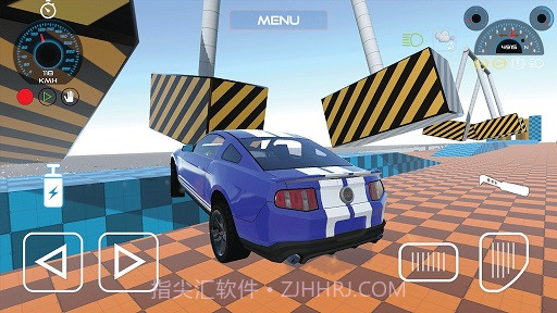 真实车辆碰撞模拟截图1