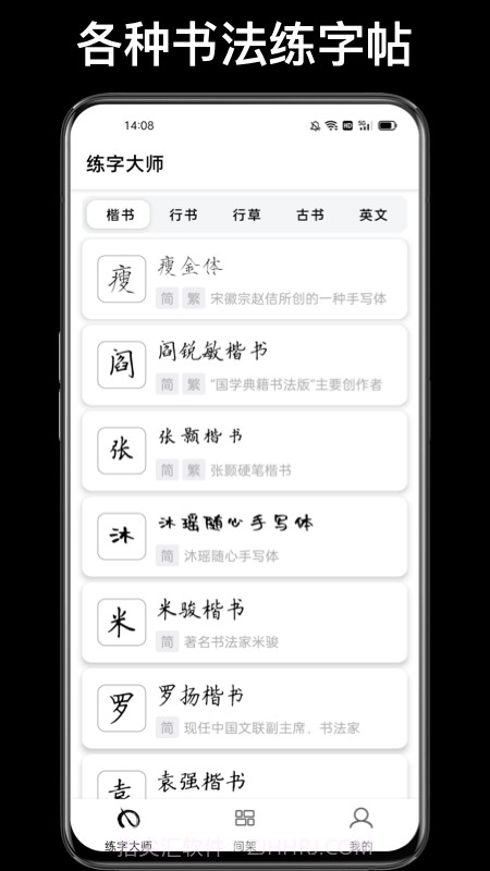 练字临帖大师截图4