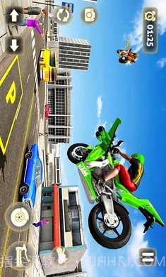飞行摩托车出租车截图3 飞行摩托车出租车截图3